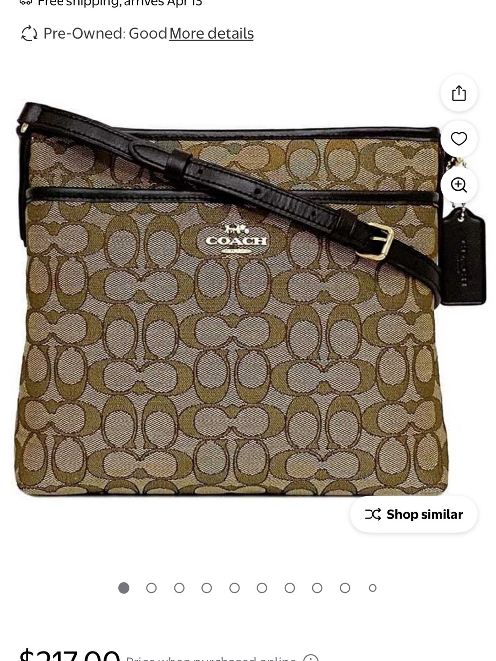 Coach Crossbody Purse